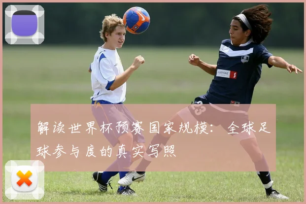 解读世界杯预赛国家规模：全球足球参与度的真实写照