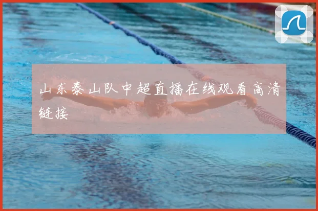 山东泰山队中超直播在线观看高清链接